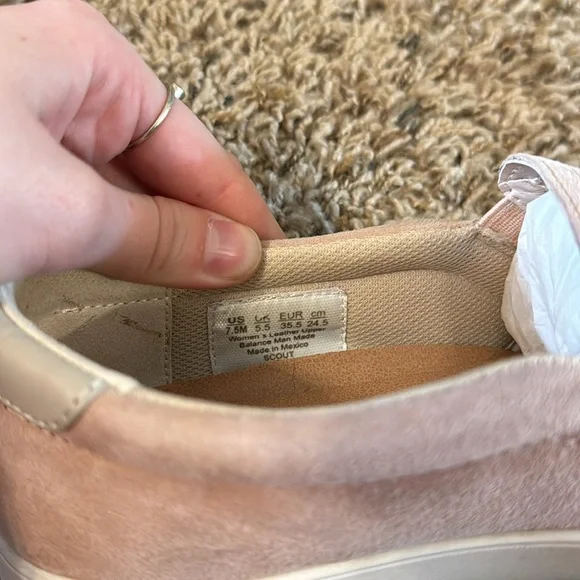 Dr Scholls Origional Collection Scout Sneakers In Pink Suede - Picture 7 of 9